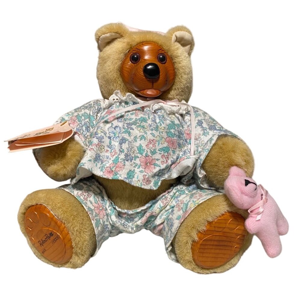 Courtney Bear Raikes Bears Collectible Vintage Pink Teddy